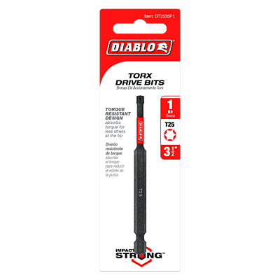 Diablo Screwdriving Torx 
Drive Bits