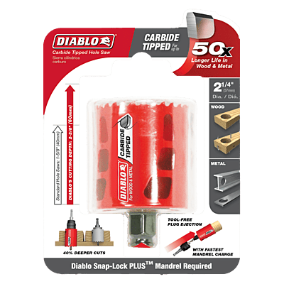 Diablo Carbide Hole Saws