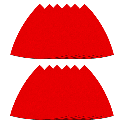 Diablo 3-1/8" Oscillating Detail Triangle Sanding Sheets