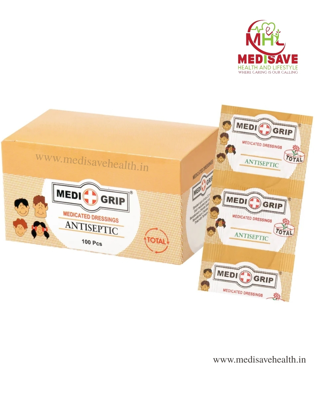 Adhesive Bandage(Antiseptic) - Round Adhesive Bandage(Antiseptic) - Round