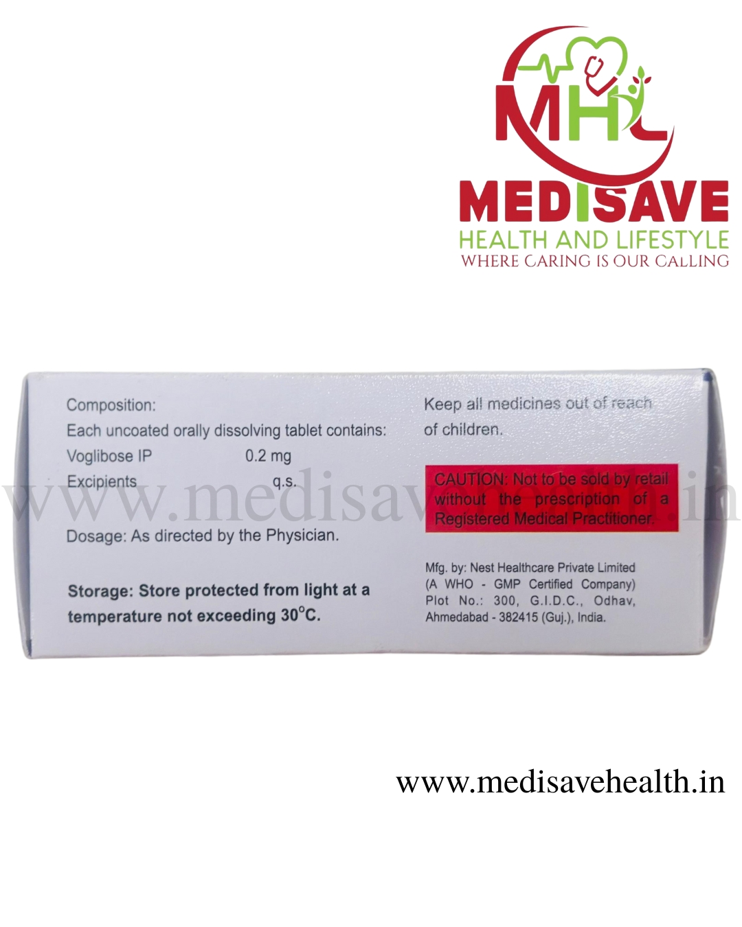 Vogigen 0.2 Tablet (1*10)