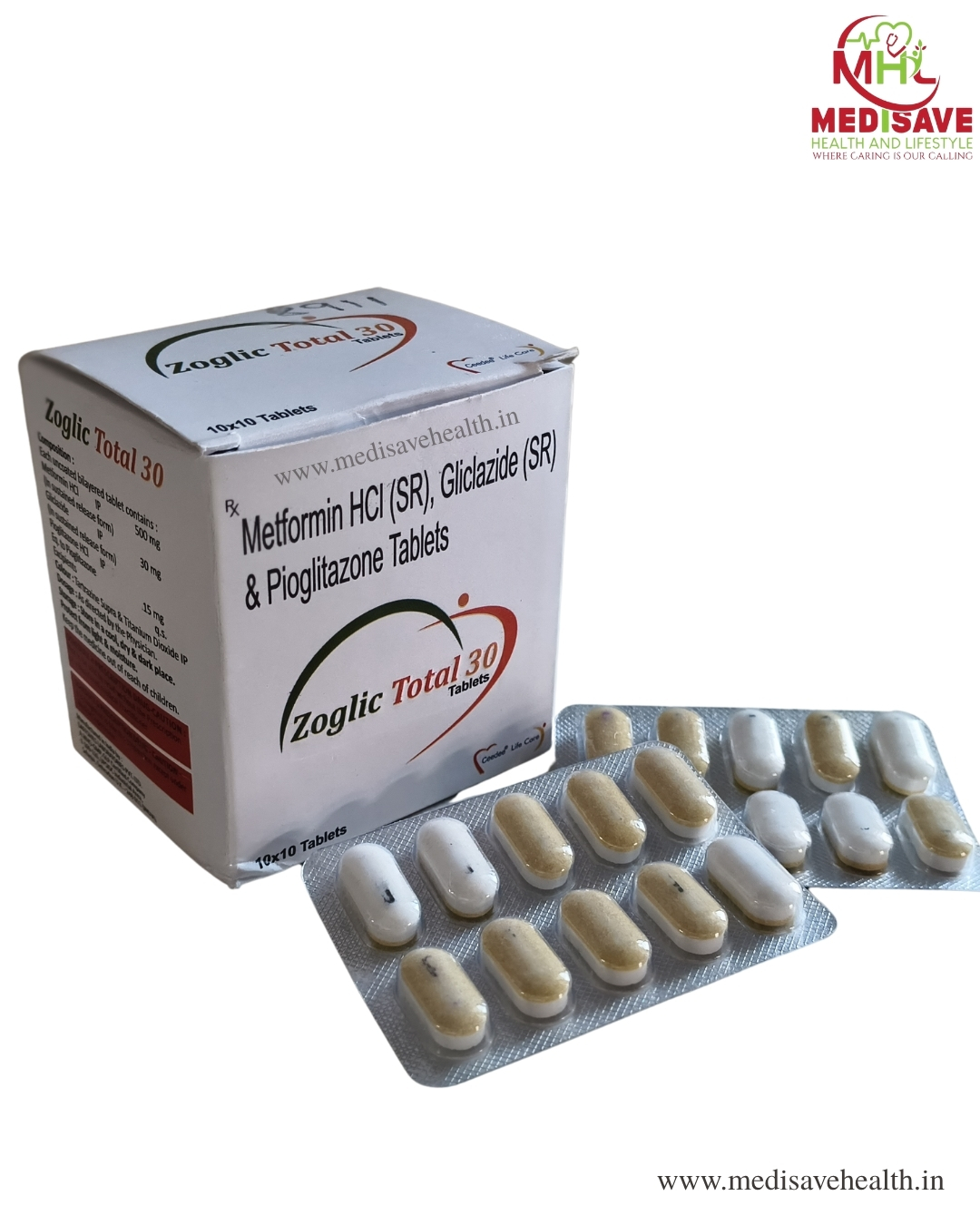 Zoglic Total 30 Tablet (1*10) Zoglic Total 30 Tablet (1*10)