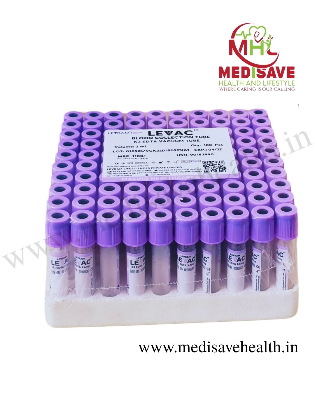 K3EDTA Vacuum 2 ml - Levram K3EDTA Vacuum 2 ml - Levram