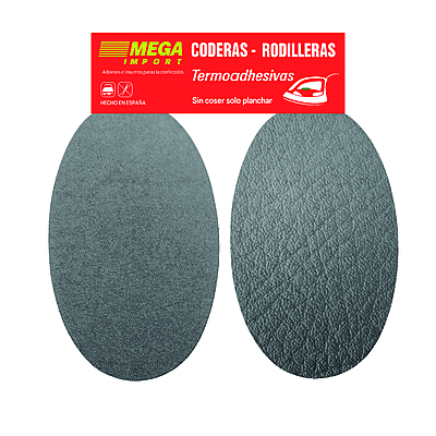 Codera Rodillera C1 Gris Perla Paquete X 10 Unidades