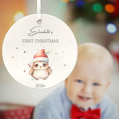 Personalized Baby 1st Christmas Ornament 2, 2024 Keepsake, Custom Girls and Boys, Baby Name Gift Personalized Baby 1st Christmas Ornament 2, 2024 Keepsake, Custom Girls and Boys, Baby Name Gift