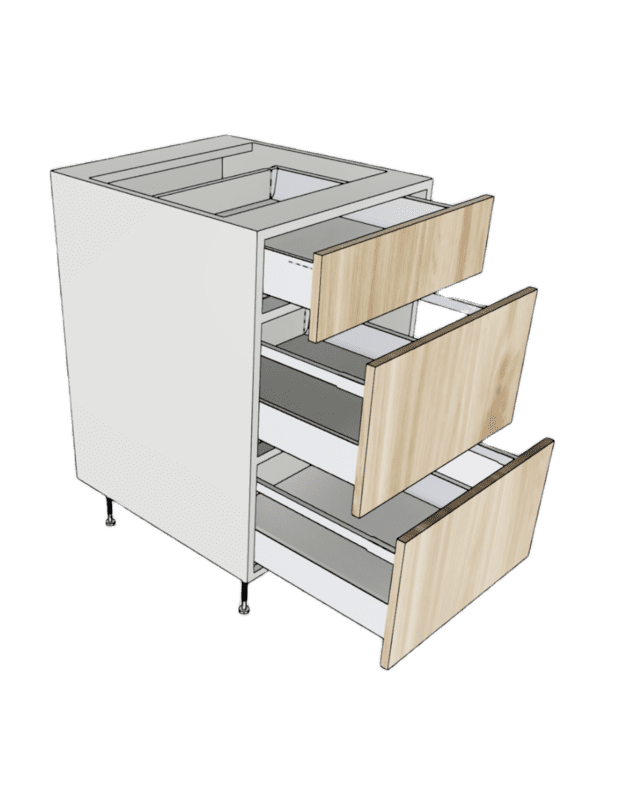 BASE CABINET 2 BOTTOM 1 TOP DRAWER CUSTOM