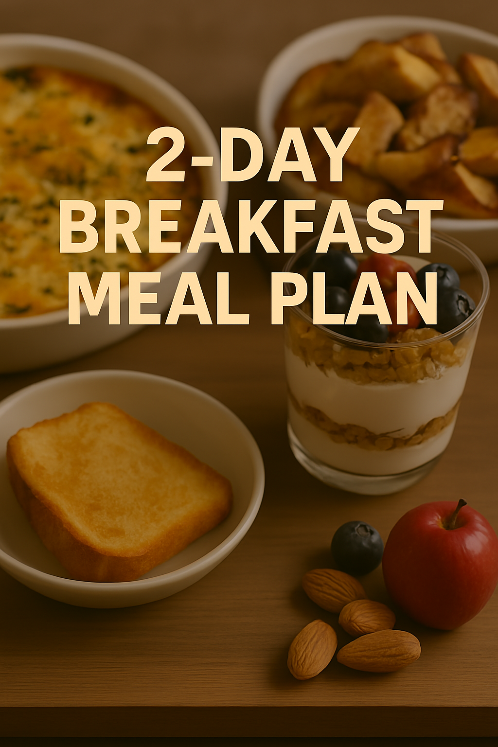 2-day Breakfast meal plan 2-day Breakfast meal plan