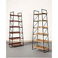 Wisconsin Wood + Metal Bookshelf Wisconsin Wood + Metal Bookshelf