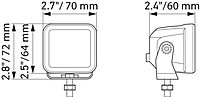 Hella LED Black Magic Cube Kit - (Flood)(Spot)