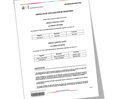 Nota de localización de prestamistas online Nota de localización de prestamistas online