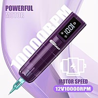 Neebol Samonay base tattoo kit 3.5mm stroke length wireless machine Neebol Samonay base tattoo kit 3.5mm stroke length wireless machine