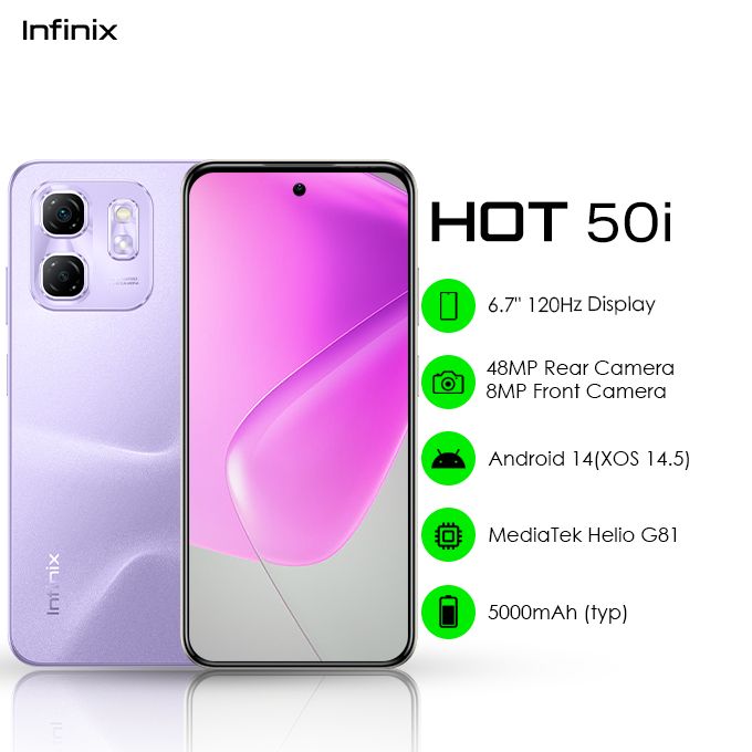 Infinix Hot 50i 6.78 Infinix Hot 50i 6.78