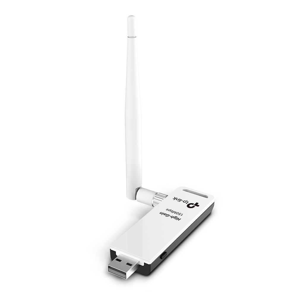TP-Link 150Mbps High Gain Wireless USB Adapter TL-WN722N