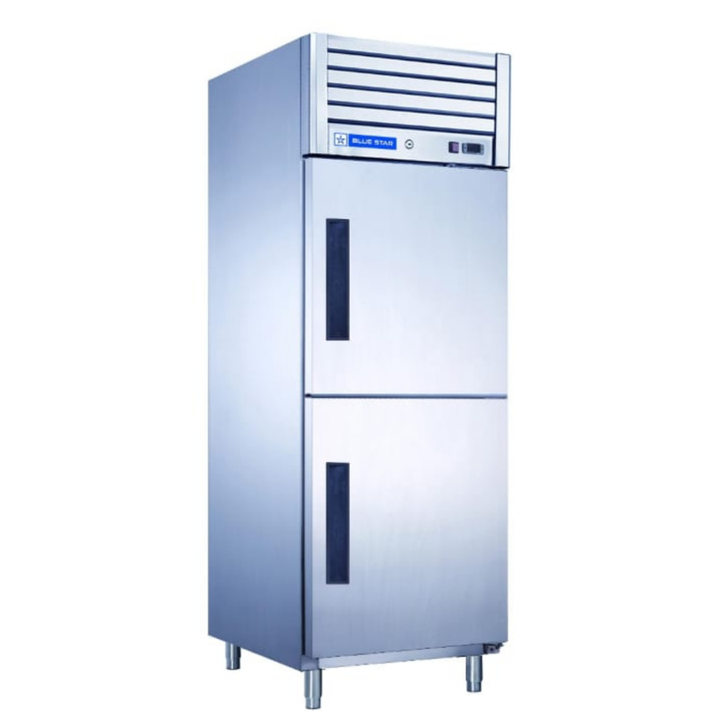 Front look of Blue Star Kitchen Refrigerator-2 Door Reach in chiller-GC Series