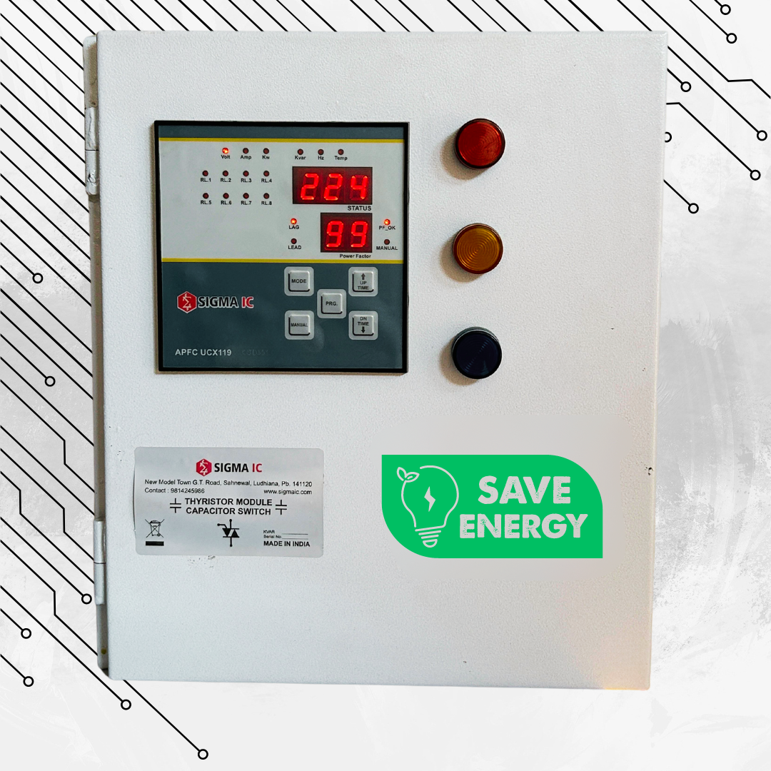 APFC UCX119 Single Phase Power Factor Controller APFC UCX119 Single Phase Power Factor Controller