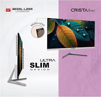 Zebion Monitor 24" Crista Series - Borderless Zebion Monitor 24" Crista Series - Borderless