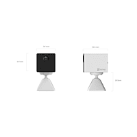 Smart Wi-Fi Battery Powered Indoor Camera 2MP MODEL CB2 | EZVIZ
