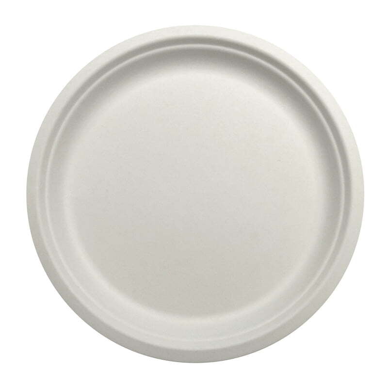 Biodegradable Plate 9"- 500/Case Biodegradable Plate 9"- 500/Case