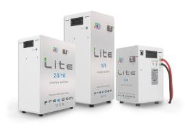 12.0 kW Blue Mountain 3-Phase Hybrid - FREEDOM WON Combo, c/w 20.0 kWh Lithium Battery