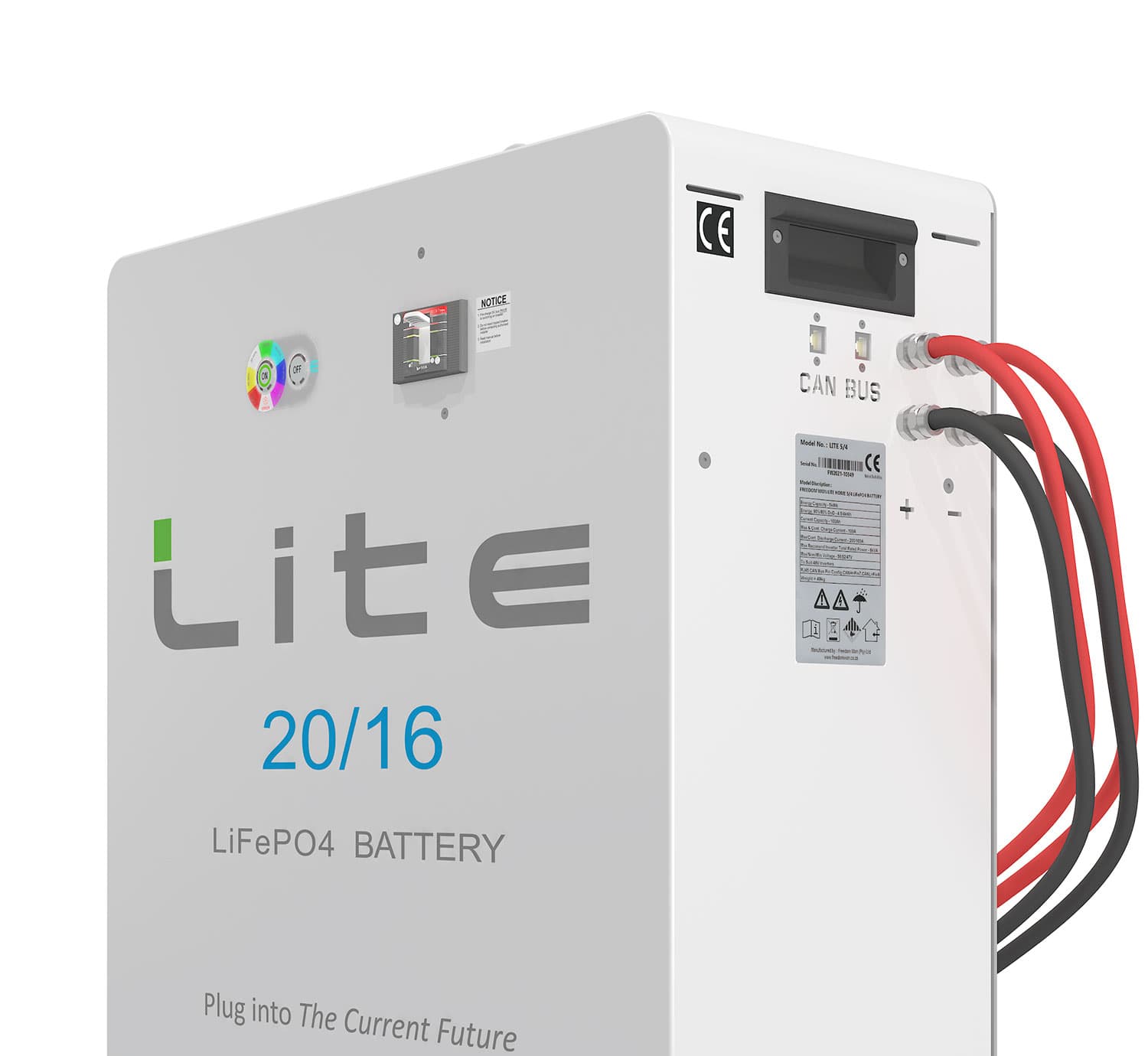 12.0 kW Blue Mountain 3-Phase Hybrid - FREEDOM WON Combo, c/w 20.0 kWh Lithium Battery