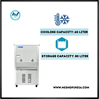 Durable and efficient Blue Star SDLX6080 80-liter water cooler.