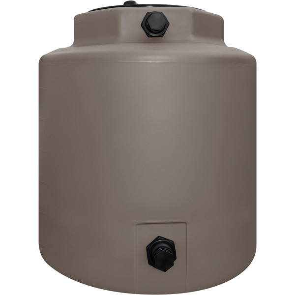 Snyder Industries 300 Gallon Mocha Vertical Water Tank Snyder Industries 300 Gallon Mocha Vertical Water Tank