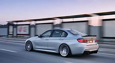 BMW 3 Series F30/F35 M-Tech Carbon Fiber Rear Caps (2013–2019)