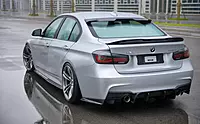 BMW F30 / F35 M-Tech GV Style Carbon Fiber Trunk Spoiler (2013–2019)