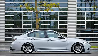 BMW F30 / F35 M-Tech GV Style Carbon Fiber Rear Lip with Diffuser & Caps (2013–2019) BMW F30 / F35 M-Tech GV Style Carbon Fiber Rear Lip with Diffuser & Caps (2013–2019)