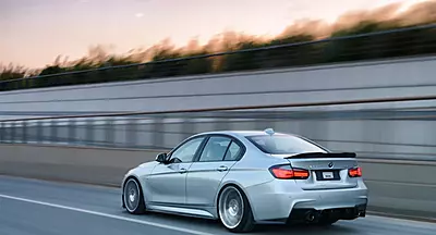 BMW 3 Series F30/F35 M-Tech Carbon Fiber Rear Caps (2013–2019)