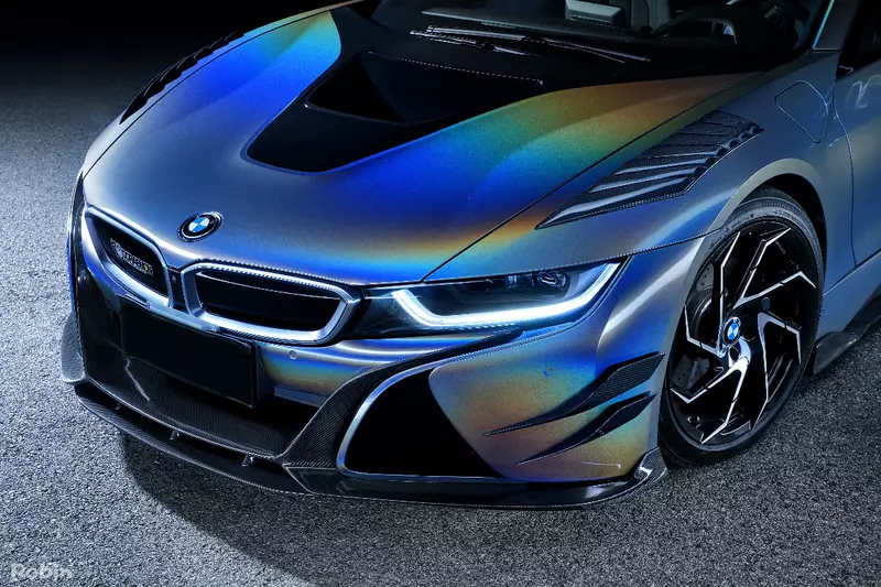 BMW i8 BZK Carbon Fiber Front Canards (2014–2018)