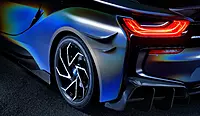 BMW i8 BZK Carbon Fiber Rear Canards (2014–2018)