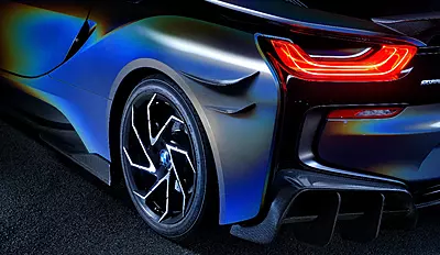 BMW i8 BZK Carbon Fiber Rear Canards (2014–2018)