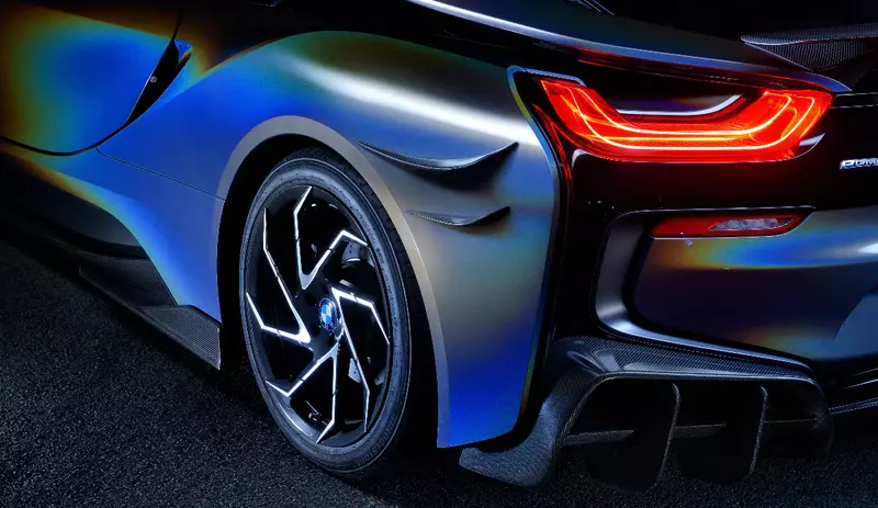 BMW i8 BZK Carbon Fiber Rear Canards (2014–2018)