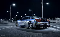 BMW i8 BZK Carbon Fiber Rear Diffuser (2014–2018)