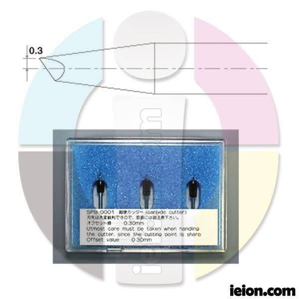 Mimaki Swivel Blade 0.3 mm Offset Value for Vinyl Sheet (3 pcs) 30?� - SPB-0001 Mimaki Swivel Blade 0.3 mm Offset Value for Vinyl Sheet (3 pcs) 30?� - SPB-0001