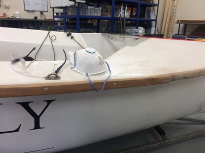 Wooden Gunwale Repair Strip Wooden Gunwale Repair Strip