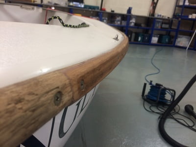 Wooden Gunwale Repair Strip Wooden Gunwale Repair Strip
