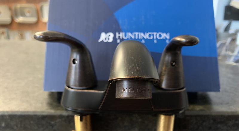 Faucet 4" Center Set Bathroom- Antique Bronze Faucet 4" Center Set Bathroom- Antique Bronze