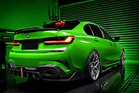 BMW 3 Series G20/G28 Carbon Fiber Rear Diffuser | BKSS Style (2019–2022)