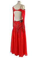 Bright Red Smooth Costume.
