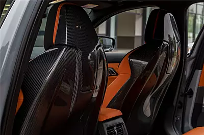 2021–2025 BMW M3 G80 Carbon Fiber Seat-Back Covers – CFRP / Forged / Dry Carbon Options