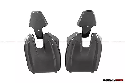 2021–2025 BMW M3 G80 Carbon Fiber Seat-Back Covers – CFRP / Forged / Dry Carbon Options