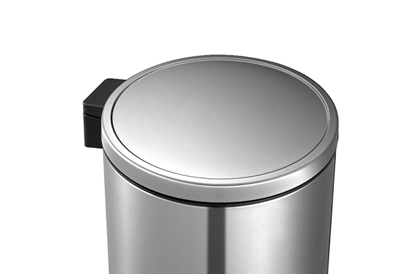 سلة نفايات ايكو كلاسيك بدواسة مع بطانة داخلية – 12 لتر