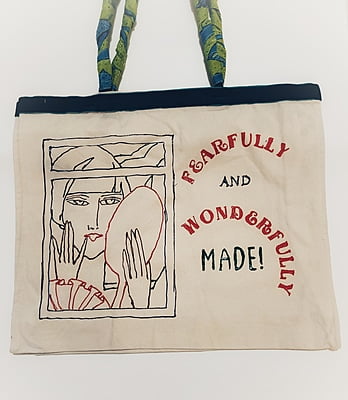 AYO HAND PAINTED TOTE