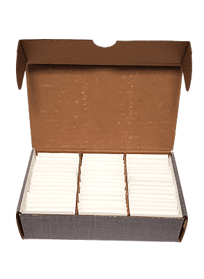 Carmel Super Glide Tailors Wax Chalk - 48/Box - White Carmel Super Glide Tailors Wax Chalk - 48/Box - White