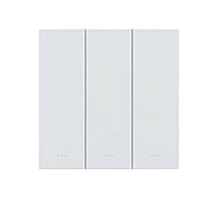Zigbee 3 Gang Key Switch-EU - White Zigbee 3 Gang Key Switch-EU - White