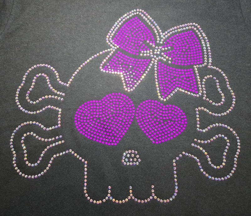 Cheer Skull Top