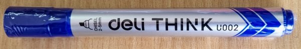 DELI U00230 WHITEBOARD MARKER BLUE CHI DELI U00230 WHITEBOARD MARKER BLUE CHI