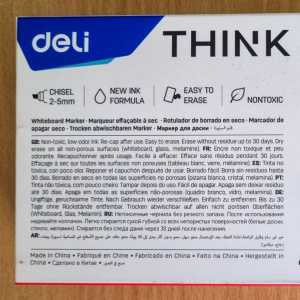 DELI U00240 WHITEBOARD MARKER RED CHI